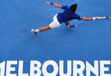 Novak Djokovic debutó a la altura de Nadal y Federer, en Australia