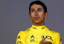 «Es mi primera victoria en el Tour, espero que haya otras»: Egan Bernal en el podium