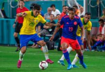 El 26 de marzo, Colombia y Brasil chocarán en el Metropolitano